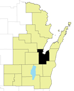 Brown County Locator Map